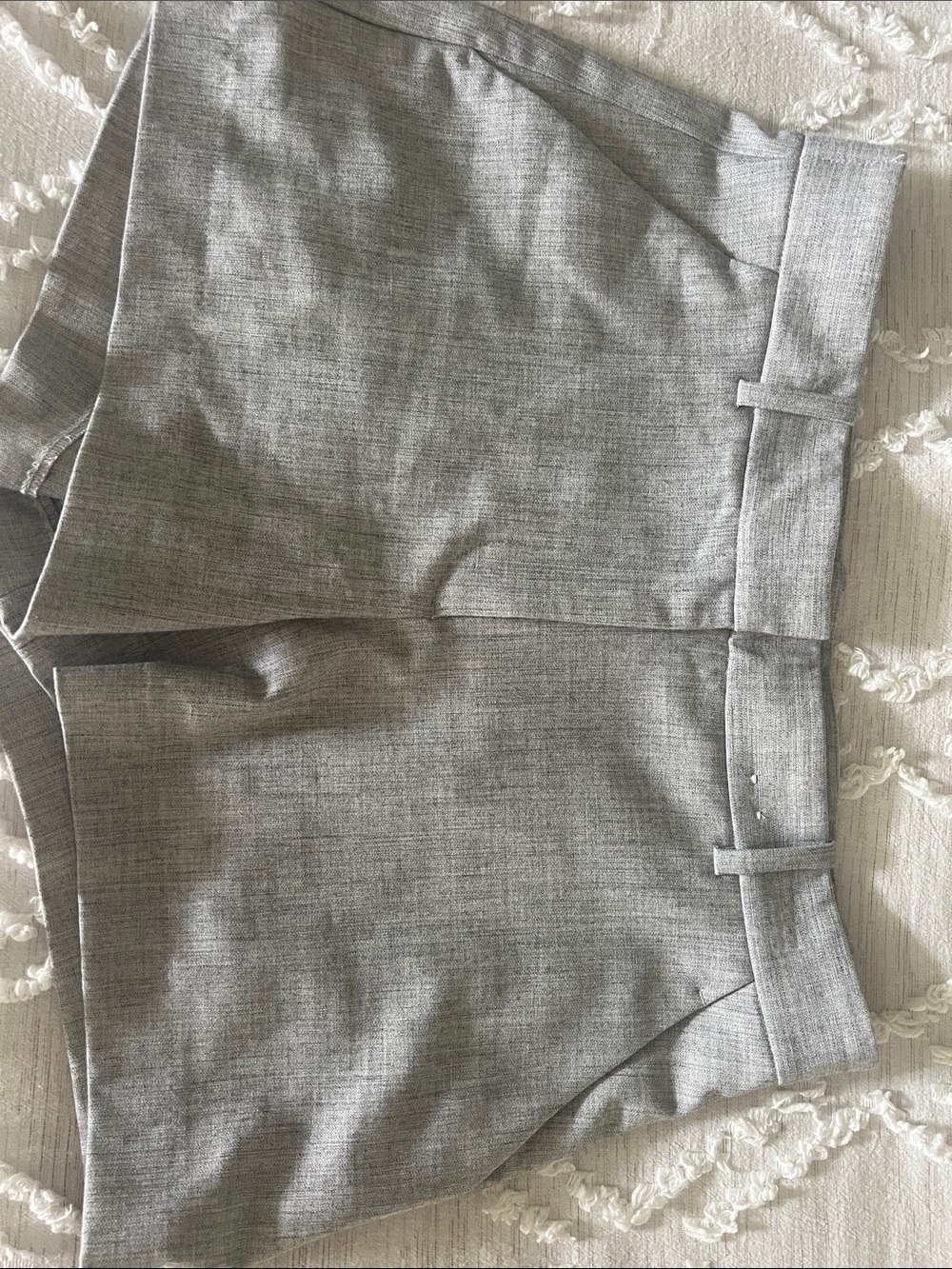 Abercrombie & Fitch Light Gray Tailored Dress Shorts size 8